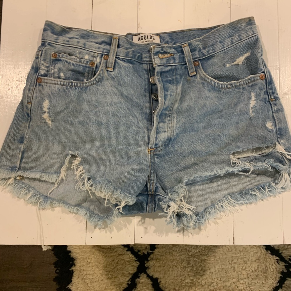 AGOLDE High wasted Parker Vintage shorts